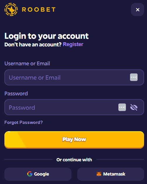 Roobet Login AU
